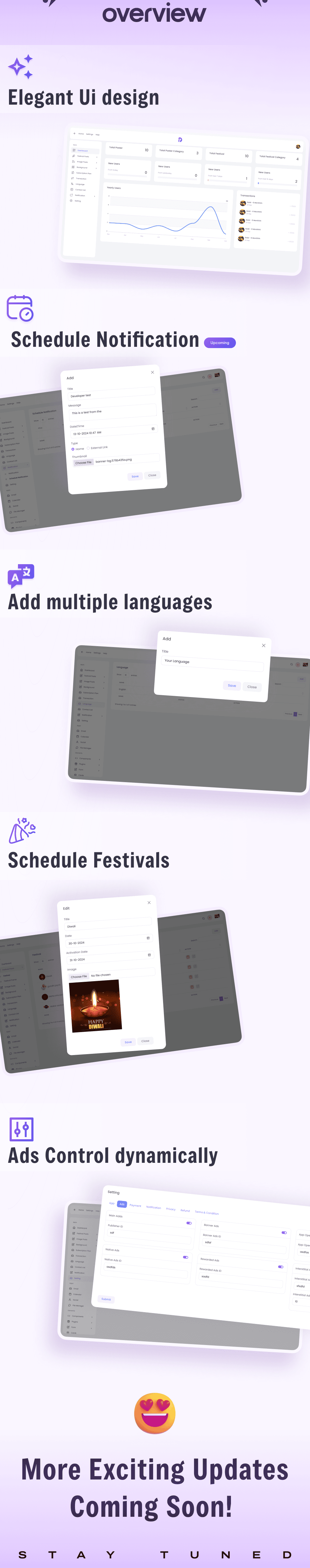DailyPost 2.O: Poster Maker, Festival & Business, Crafto App Clon